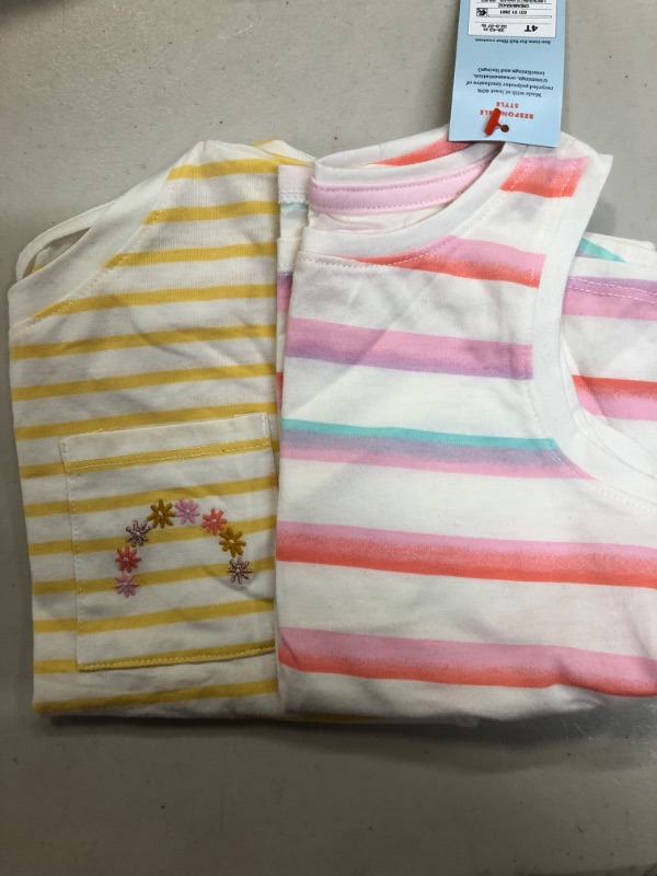 Photo 1 of 2 GIRLS CAT&JACK TANK TOPS--SIZE 4/5