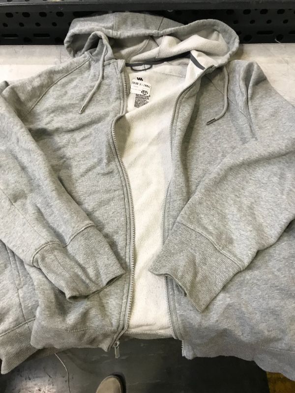Photo 1 of ALL IN MOTION WOMENS SIZE LARGE GREY ZIP UP JACKET 