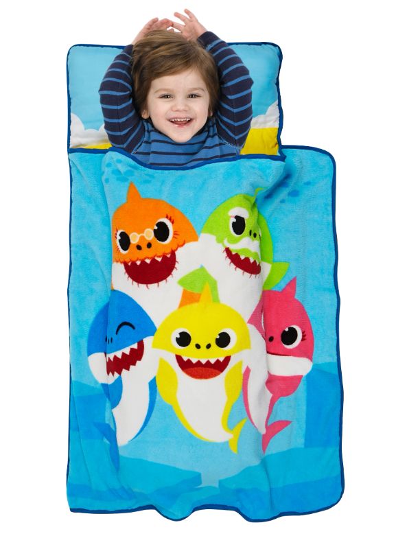 Photo 1 of Baby Shark Preschool Toddler Nap Mat (1848320)
