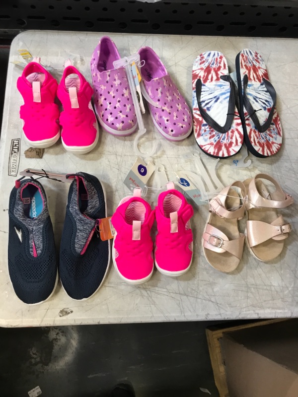 Photo 1 of BAG LOT, MISC. KIDS/TODDLERS FOOTWEAR,(SIZES MAY VARY, BUY AS IS)