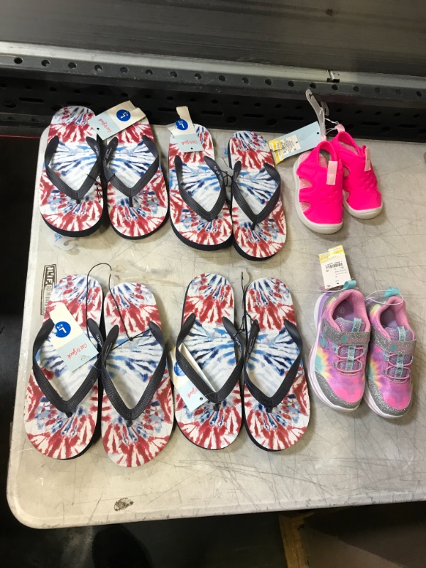 Photo 1 of BAG LOT, MISC. KIDS/TODDLERS FOOTWEAR,(SIZES MAY VARY, BUY AS IS)