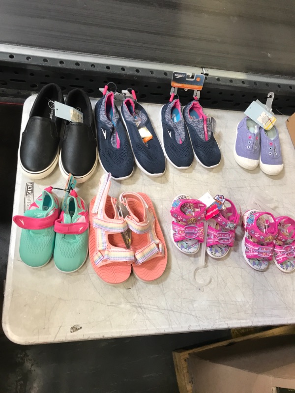 Photo 1 of BAG LOT, MISC. KIDS/TODDLER FOOTWEAR(SIZES MAY VARY, BUY AS IS)