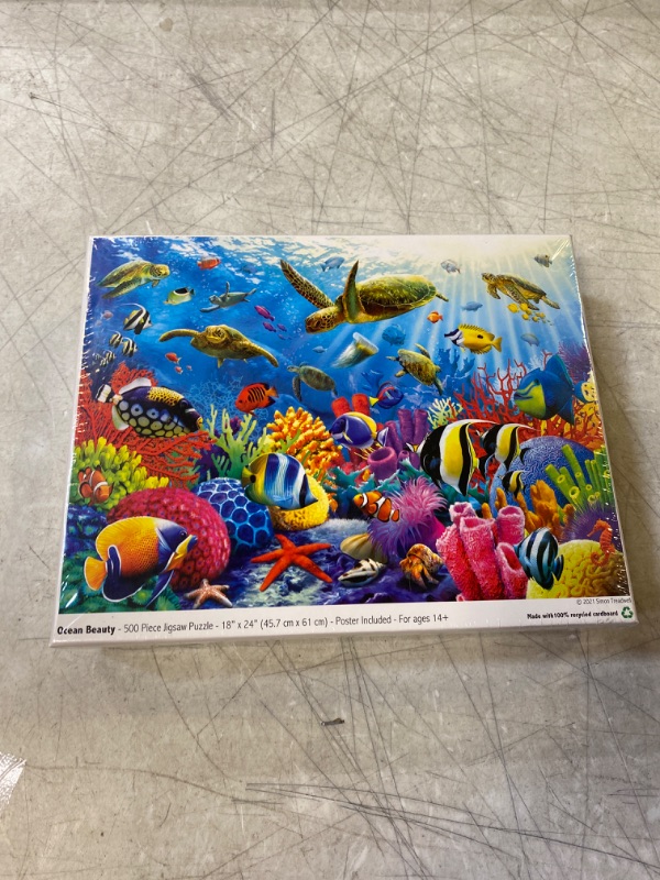 Photo 1 of 500 PCS JIGSAW PUZZLE "OCEAN BEAUTY"