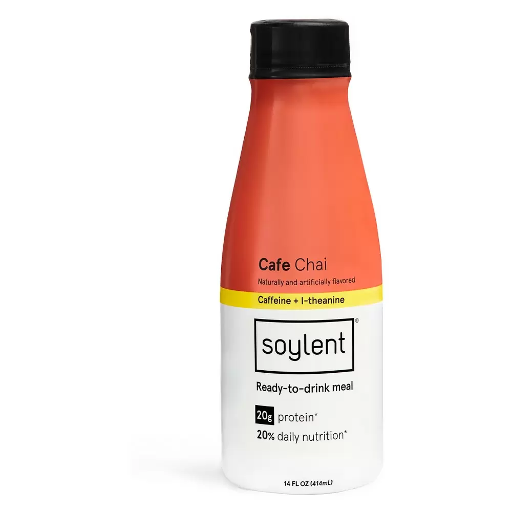 Photo 1 of  Soylent Nutritional Shake - Cafe Chai - 14 fl oz/12pk  -- BB  10/18/2022 --