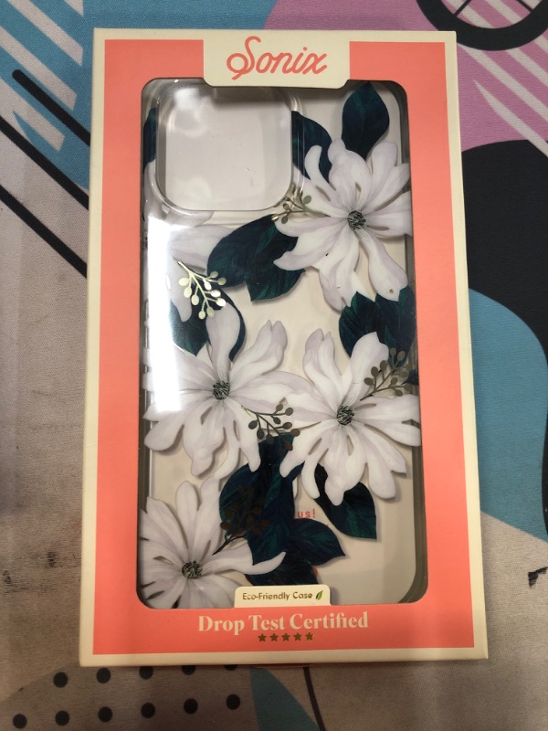 Photo 2 of Sonix Case for iPhone 14 Pro Max | 10ft Drop Tested | Clear Flower Phone Case for Women | Delilah Floral
