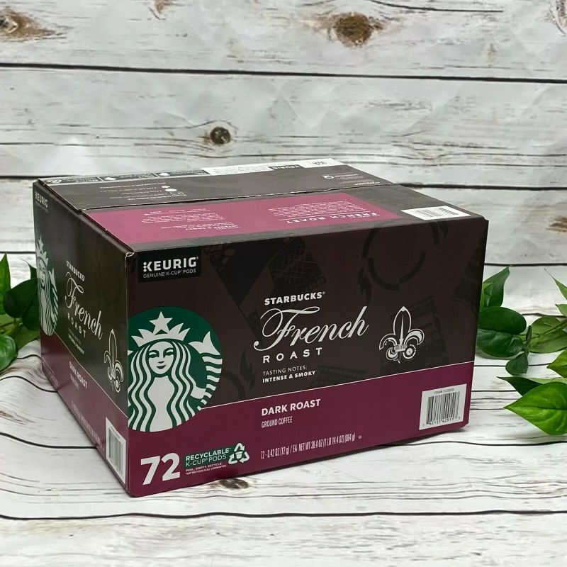 Photo 1 of  Starbucks French Dark Roast Coffee K-cup Pods - 72 Count