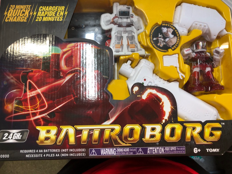 Photo 2 of Battroborg Red / White R/C Figure
