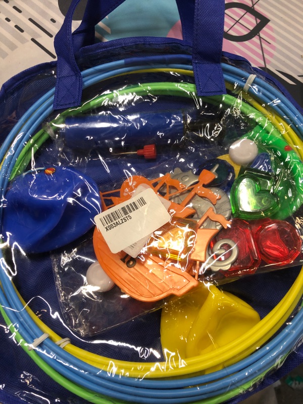 Photo 2 of  Pool Toys Games-3 Diving Through Swim Rings for Kids 3,4,5,6,7,8,9,10,11,12 Adults+Div