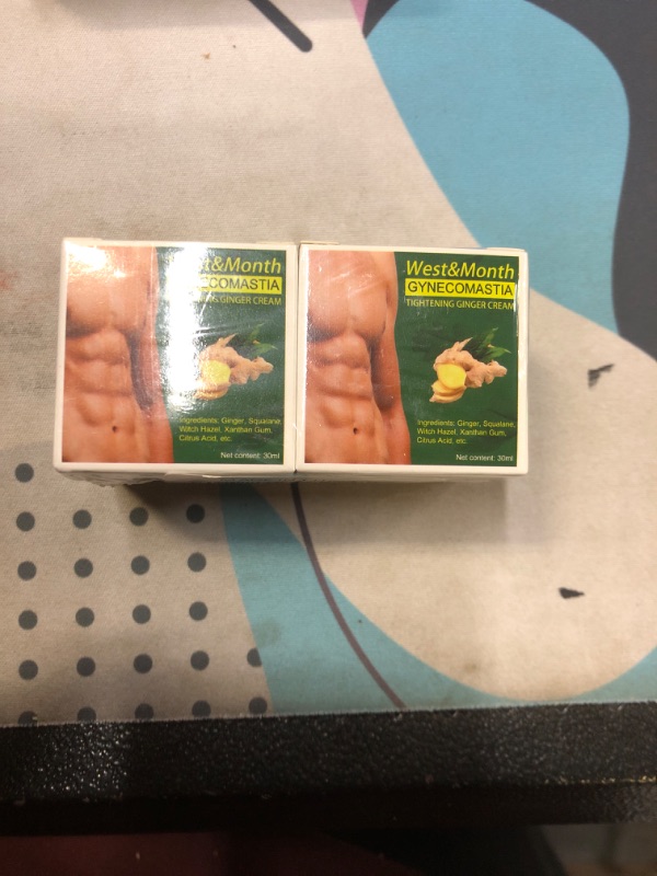 Photo 2 of 2PCS SoliPac Gynecomastia Tightening Ginger Cream, Gynecomastia Cream,Tightening Ginger Cream
