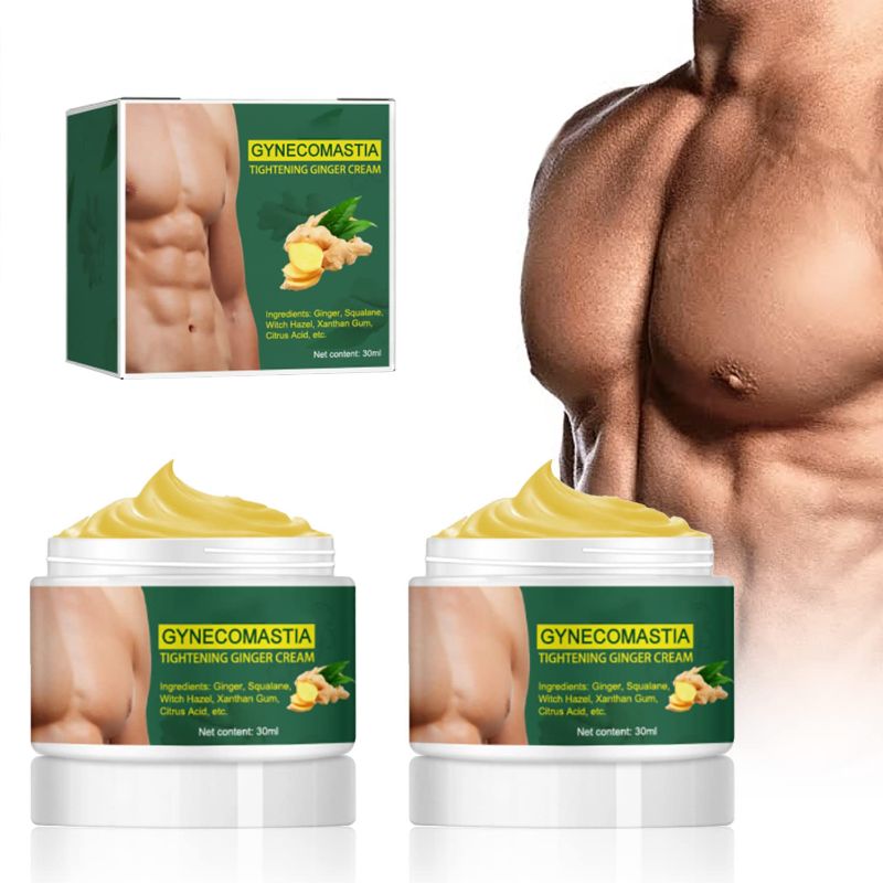 Photo 1 of 2PCS SoliPac Gynecomastia Tightening Ginger Cream, Gynecomastia Cream,Tightening Ginger Cream
