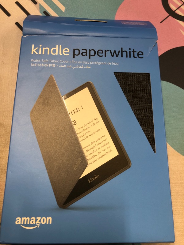 Photo 2 of Amazon Kindle Paperwhite Fabric Cover - Black
