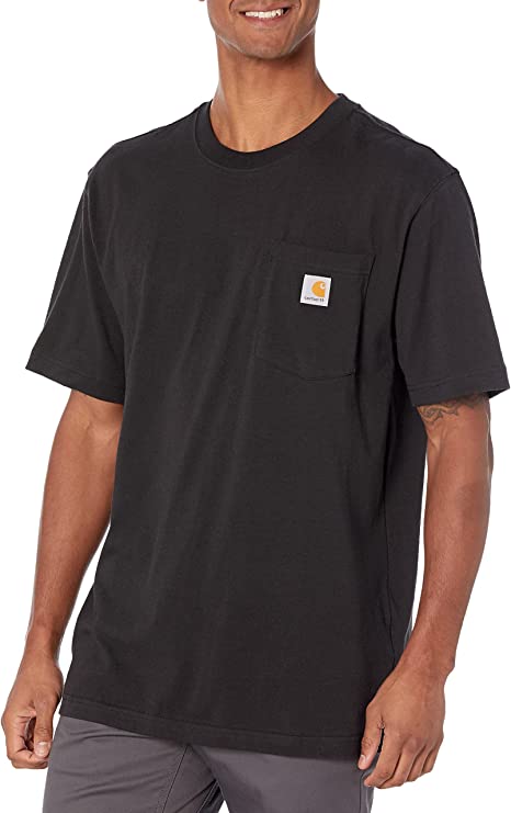 Photo 1 of Carhartt Men's Loose Fit Heavyweight Short-Sleeve Pocket T-Shirt, Size 3XL Tall
