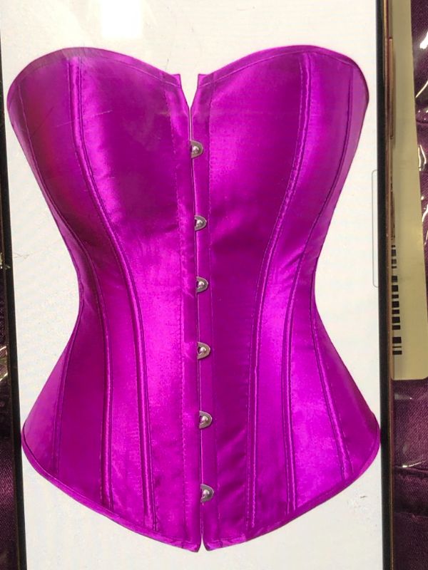 Photo 1 of corset top for women plus size Sarah Henderson purple