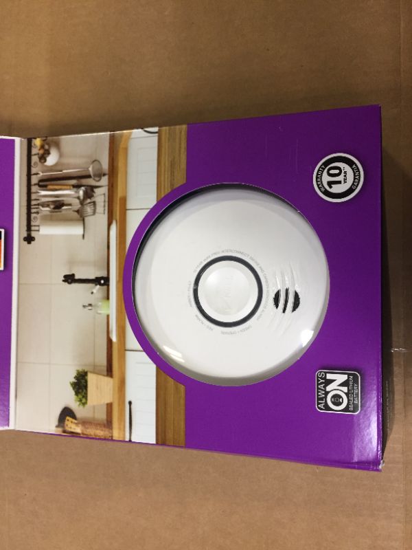 Photo 1 of 10 Year Worry-Free Sealed Battery Combination Smoke and Carbon Monoxide Detector with Wire-Free Interconnect