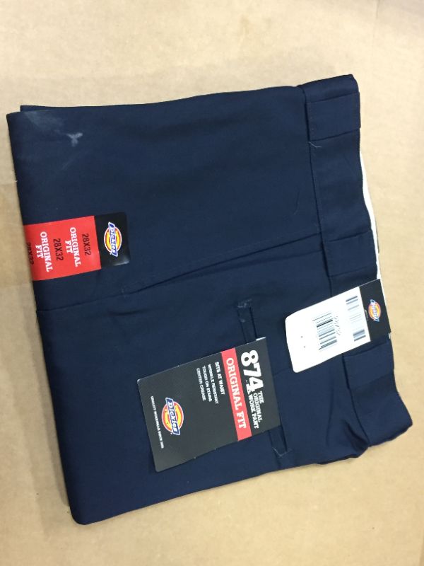 Photo 2 of Dickies 874 Men's Twill Work Pant - Dark Navy 28 - 32