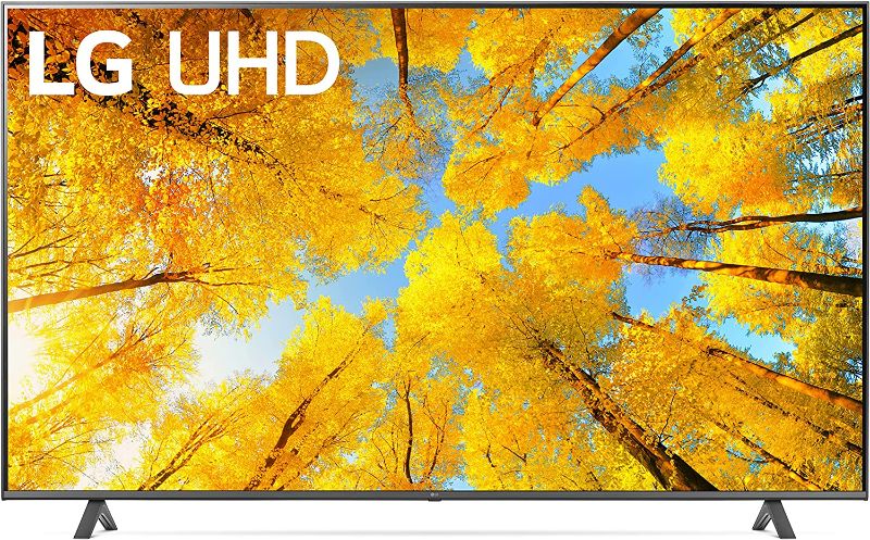 Photo 1 of LG UQ7590 86-Inch Class UHD Smart TV 86UQ7590PUD, 2022 - AI-Powered 4K, Alexa Built-in -- SCREEN CRACKED / SELL FOR PARTS
