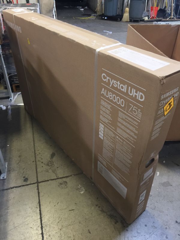 Photo 3 of 75” Class AU8000 Crystal UHD Smart TV (2021) -- FACTORY SEALED
