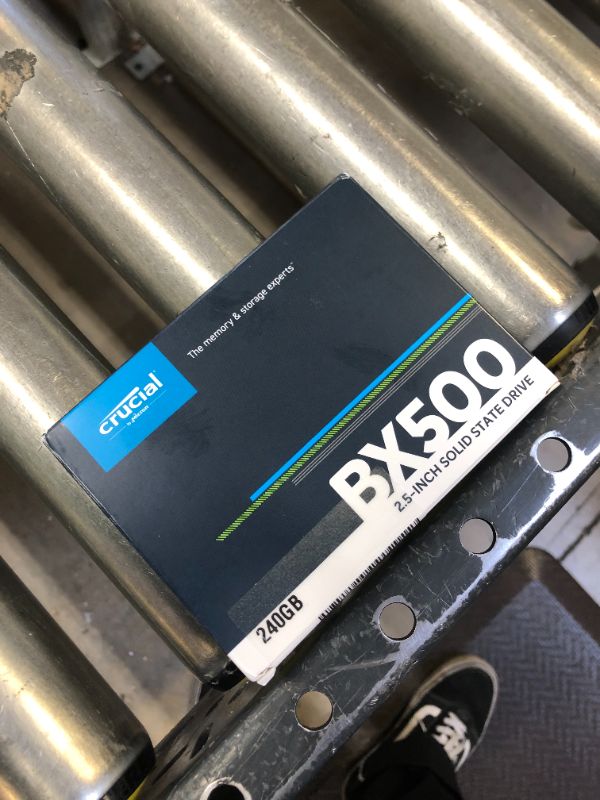 Photo 1 of Crucial 240GB BX500 SATA III 2.5" Internal SSD -- UNABLE TO TEST
