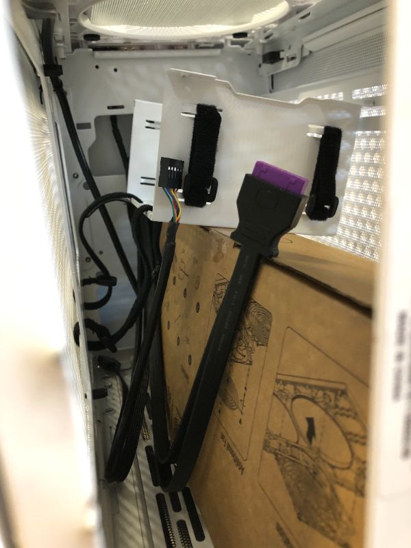 Photo 1 of Cooler Master MasterBox NR200P Mini-ITX Mini-Tower Case (White) -- MINOR SCUFFS / SIGNS OF PREVIOUS USE