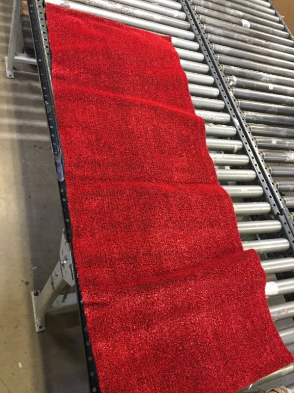 Photo 1 of 4.5' Red Floormat