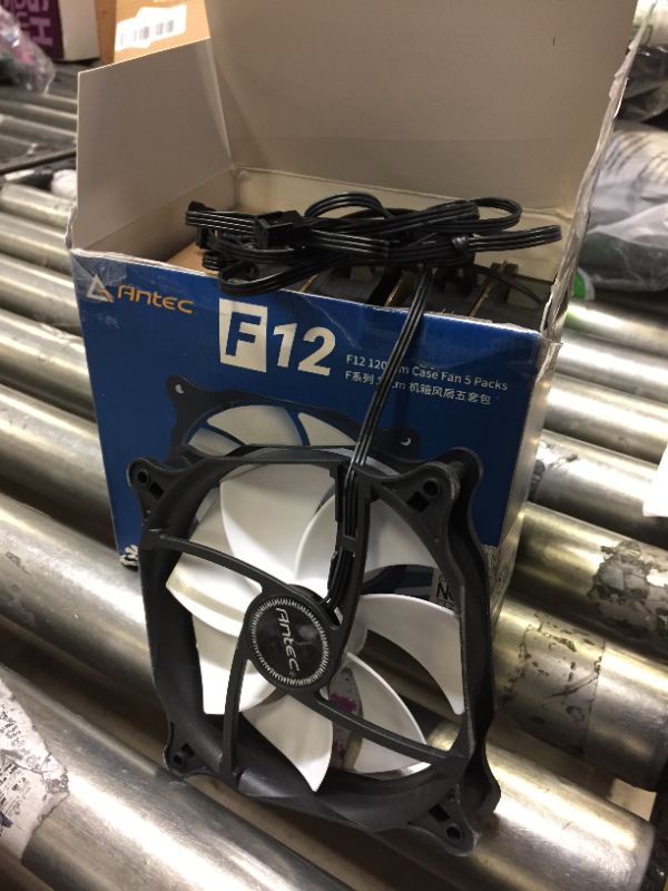 Photo 2 of antec f12 high performance with low noise case fan, value pack 120mm 3pin 5 packs