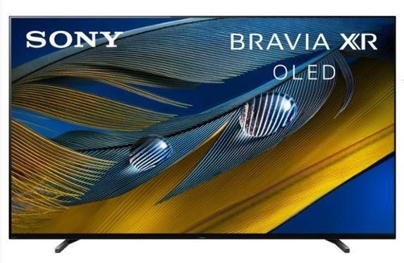 Photo 1 of Sony - 77" Class BRAVIA XR A80J Series OLED 4K UHD Smart Google TV -- FACTORY SEALED 
