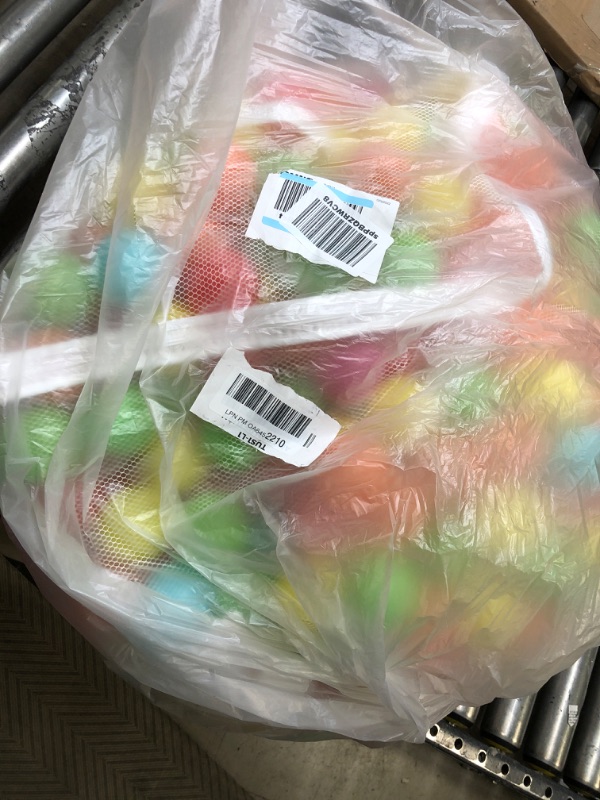 Photo 2 of BalanceFrom 23Inch Phthalate Free BPA Free NonToxic crush Proof Play Balls Pit Balls 6 Bright col