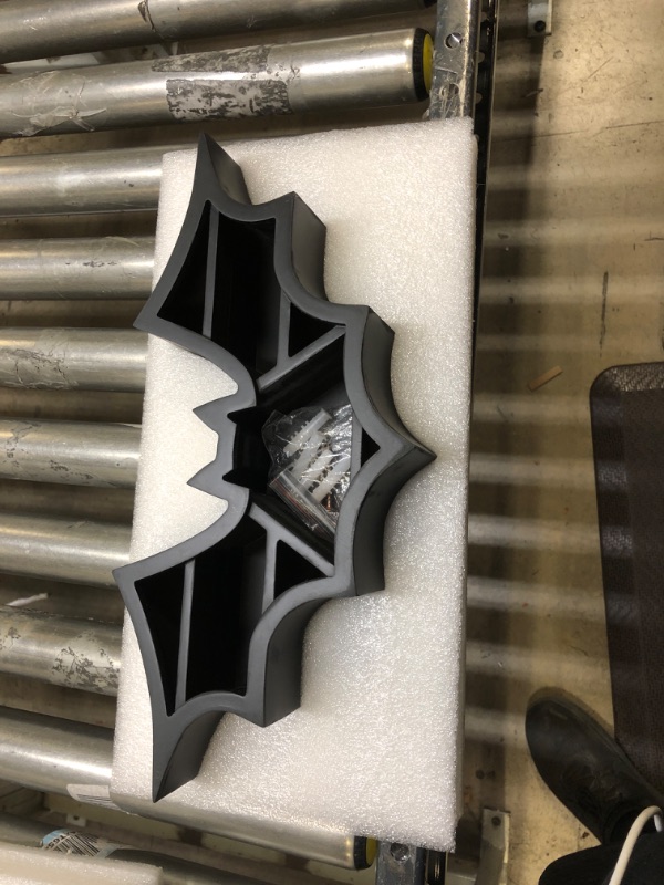 Photo 2 of Bat Shelf Floating Crystal Shelf Gothic Home Decor,Wooden Gothic Decor for Home, Black Hanging Wooden Shelf for Wall,Witchy Room Decor