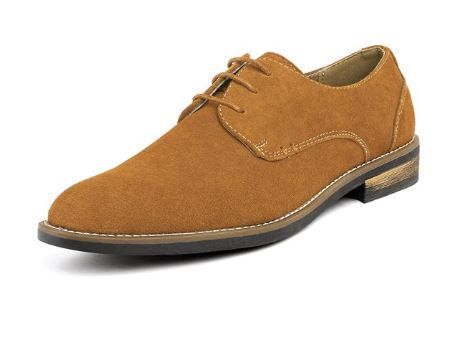 Photo 1 of Bruno Marc Men's Suede Leather Lace Up Oxfords Shoe URBAN-08 Size 14 Mens
