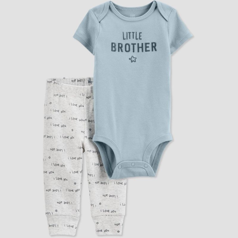 Photo 1 of Baby Boys' 2pc 'Little Brother' Top and Bottom Set - Just One You® Made by Carter's
