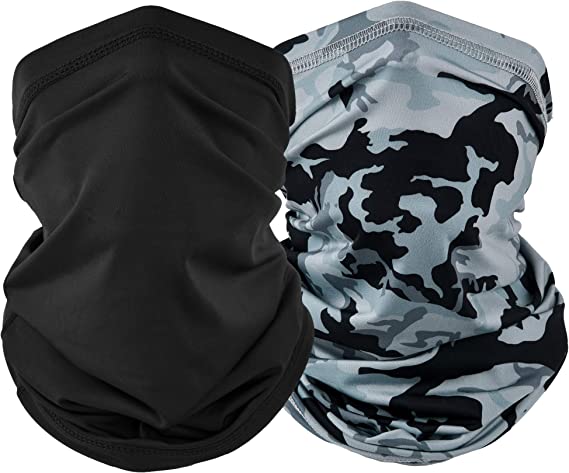 Photo 1 of EXski Neck Gaiter Face Mask, Summer Face Gaiter Cooling Breathable for Cycling Fishing Men Women

