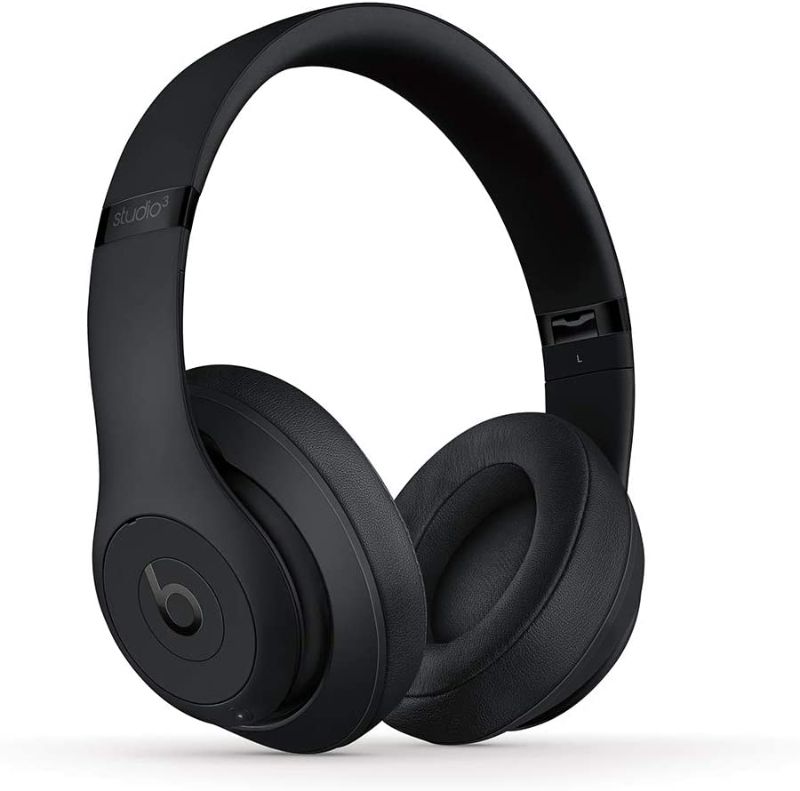 Photo 1 of Beats Studio3 Wireless Noise Cancelling Over-Ear Headphones - Apple W1 Headphone Chip, Class 1 Bluetooth, 22 Hours of Listening Time, Built-in Microphone - Matte Black (Latest Model)
FACTORY SEAELD