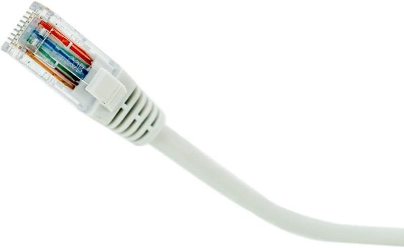 Photo 1 of On-Q CAT 5e Patch Cable, 10Gbps Ethernet Speed, Computer Networking Cord/Data Cable, 25-foot, AC3525WHV1