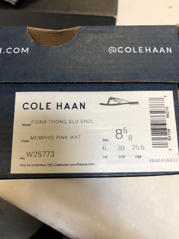 Photo 3 of Cole Haan Women's Fiona Thong Slide SandaL, SIZE 8.5 