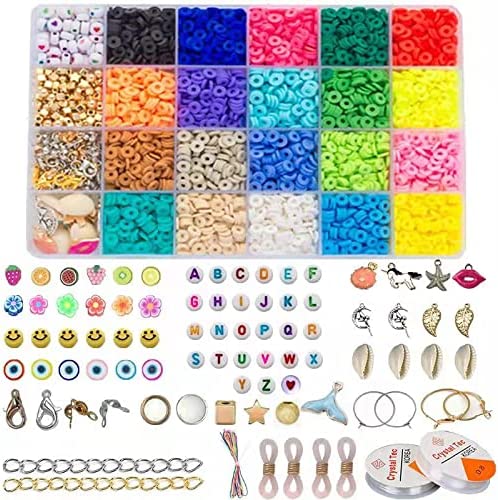 Photo 1 of 4800+ Bright Colorful Parts for Loom Bands Set Bracelet Making Kit DIY Band Bracelet Girls and Boys Gift