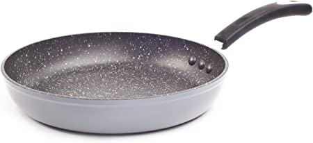 Photo 1 of 12" Stone Earth Frying Pan by Ozeri, with 100% APEO & PFOA-Free Stone-Derived Non-Stick Coating *** ITEM HAS SOME MARKING FROM PRIOR USE ***
