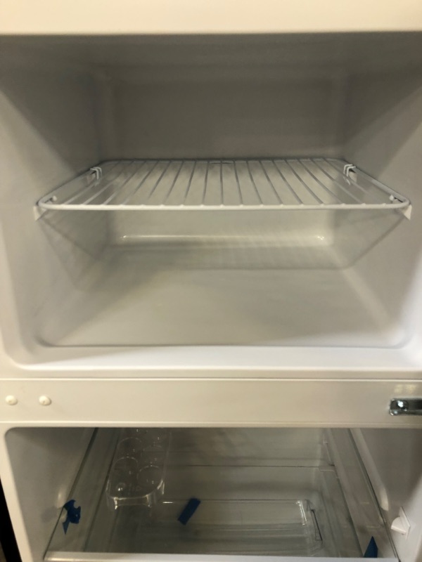 Photo 5 of 7.5 cu. ft. Refrigerator with Top Freezer in Stainless Look