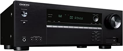 Photo 1 of Onkyo TX-SR494 AV Receiver with 4K Ultra HD | Dolby Atmos | DTS: X | Hi-Res Audio (2019 Model)
