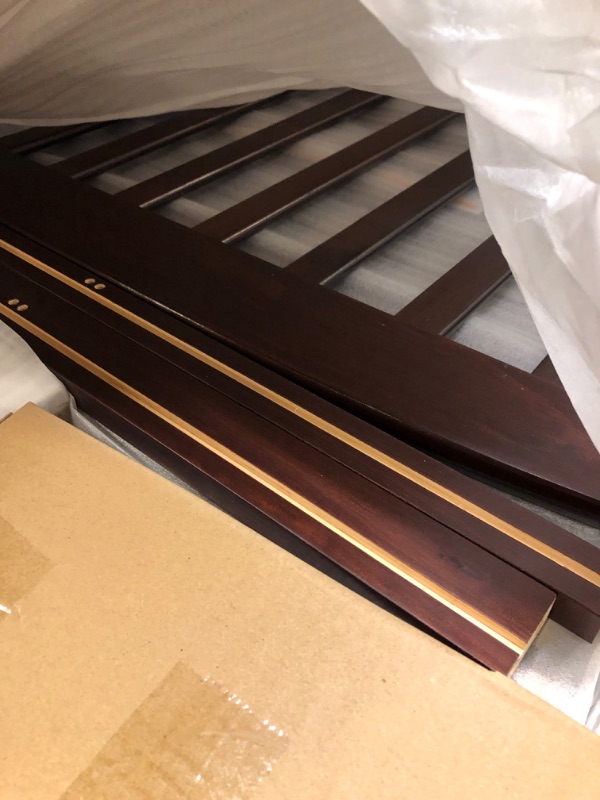 Photo 1 of Dream on Me, 4 in 1 Full Size Crib and Changing Table Combo, Espresso
