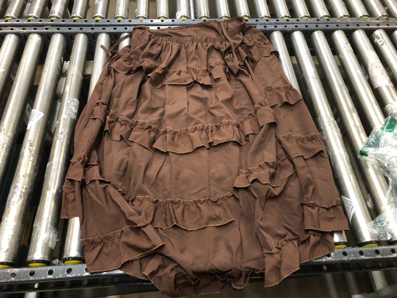 Photo 1 of Brown Ankle Length Skirt --Size Unknown 