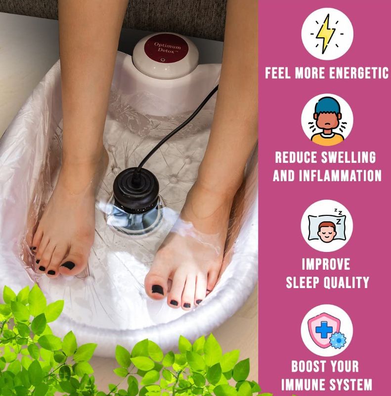 Photo 1 of Optimum Detox Ionic Foot Bath | Feel Relaxed and Relieved at Home | Free Exclusive Ginger Tablets For Enhanced Relaxation | Free eBook With Detox Recipes...
