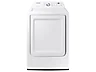 Photo 1 of 7.2 cu. ft. Electric Dryer with Sensor Dry in White. COSMETIC DMG; SCUFFS/SCRATCHES, BROKEN SCREW CORD BRACKET. INTERIOR UNUSED. 