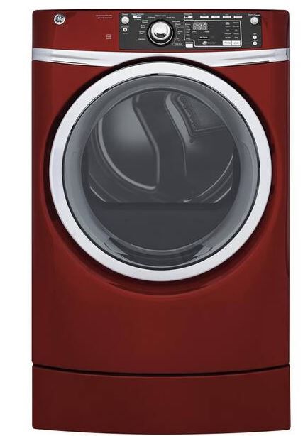 Photo 1 of 8.3 cu. ft. 120 Volt Ruby Red Gas Vented Dryer with Steam and Right Height Design * FACTORY SEALED * 
