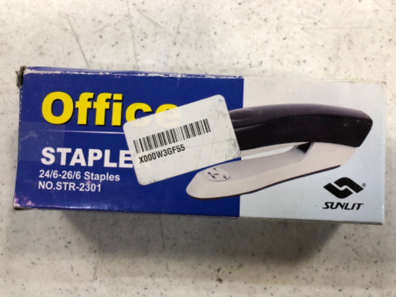 Photo 2 of Bira Full-Strip Stapler + 1000 Standard Staples (1/4" Length), 20 Sheet Capacity
