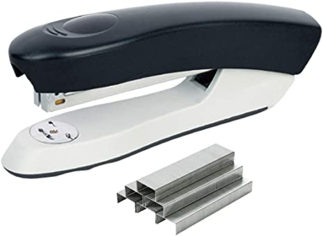 Photo 1 of Bira Full-Strip Stapler + 1000 Standard Staples (1/4" Length), 20 Sheet Capacity
