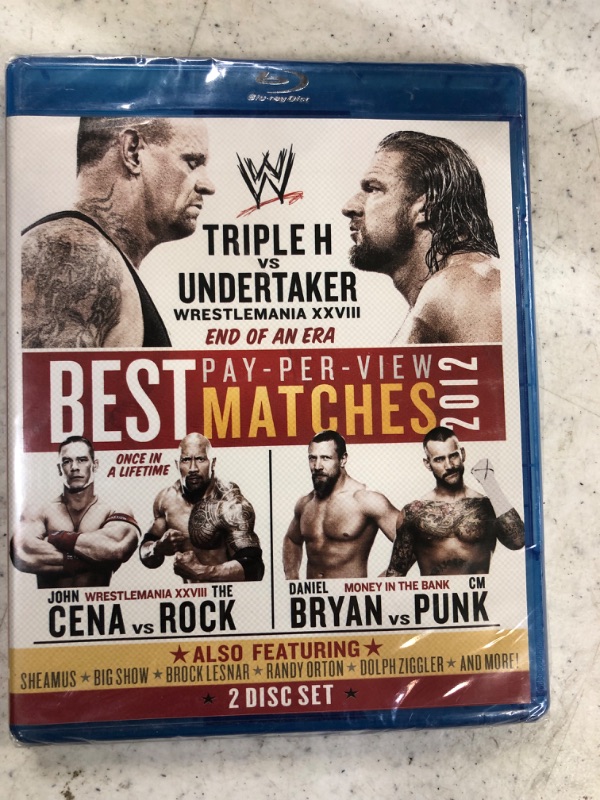 Photo 2 of WWE: Best Pay-Per-View Matches of 2012 [Blu-ray]
