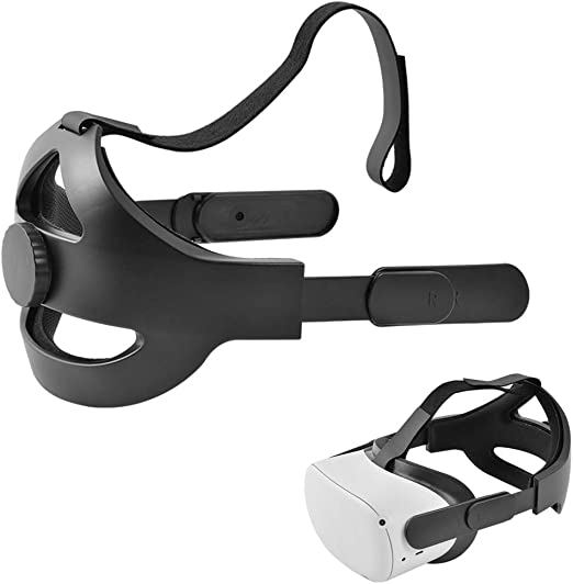 Photo 1 of Adjustable Replace Elite Head Strap for Oculus Quest 2 Reduce Head Pressure,Balance Weight, Update Head Band
