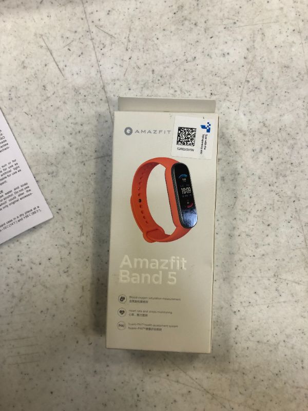 Photo 2 of Amazfit Band 5 Smartwatch - Orange
