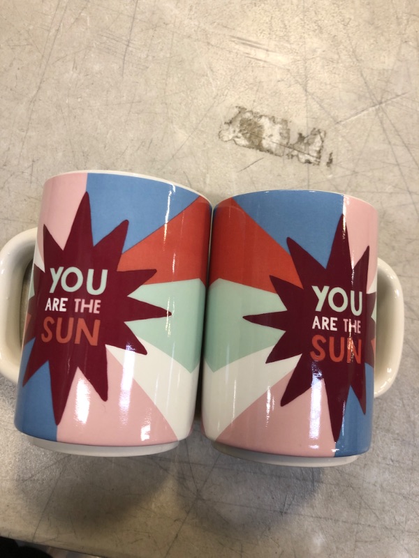 Photo 2 of 16oz Stoneware You Are The Sun Mug  -- 2 COUNT --