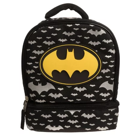 Photo 1 of Batman Lunch Bag Black and Yellow

